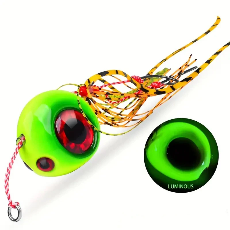 40G-180G Jig Salzwasser Angeln Lockt Bass Wobbler Karpfen Crankbait Pesca Künstliche Tackle Meer Angeln Locken jig Köder Mit Röcke