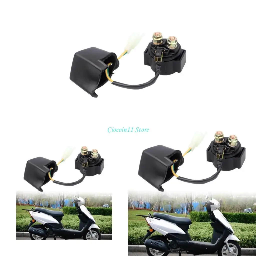 

Соленоид Y1UB 12 В 2-контактный штифт для двигателя GY6 50CC-250CC Мотоцикл Скутер-реле начальные реле Scooter
