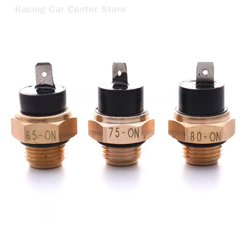 Motorcycle Electric Radiator Coolant Fan Water Thermostat Switch Temp Sensor