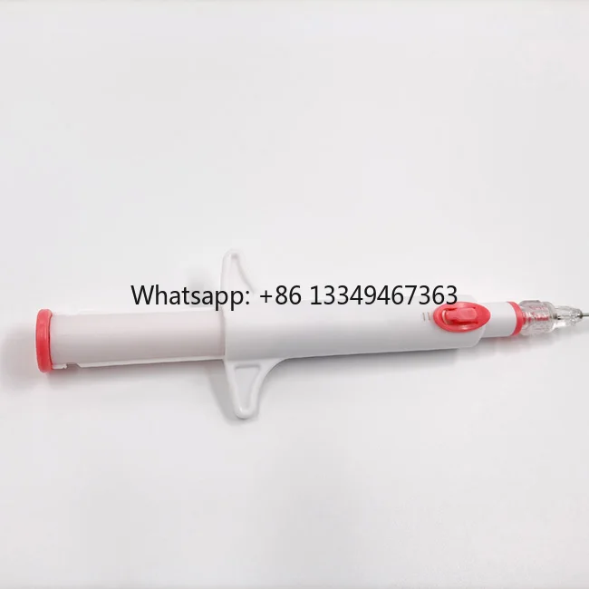 

ISO/CE Certified Disposable 18G Luer Lock Automatic Puncture with Latex Plastic Chest/Prostate