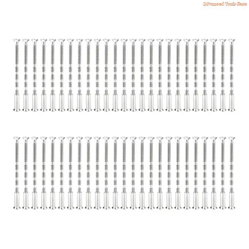 Convenient 4mm 50pcs Screws Stylish Screw Set Durable Perfect for DIY Project W91B