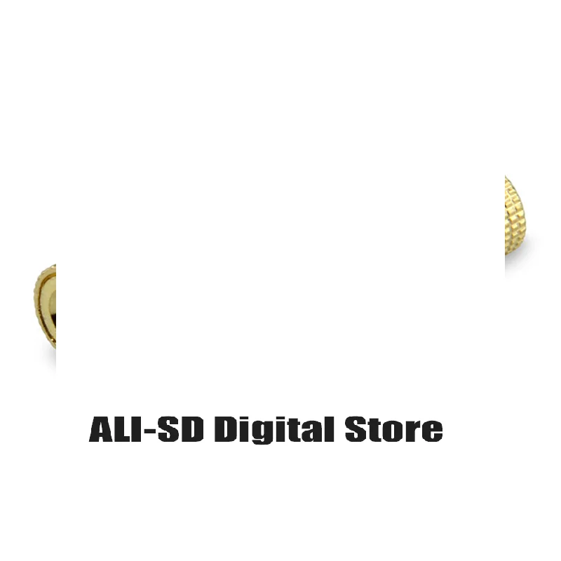 Gold 6.5mm Male Plug To 3.5mm Female Jack Stereo Headphone Audio Adapter Home Connectors Adapter