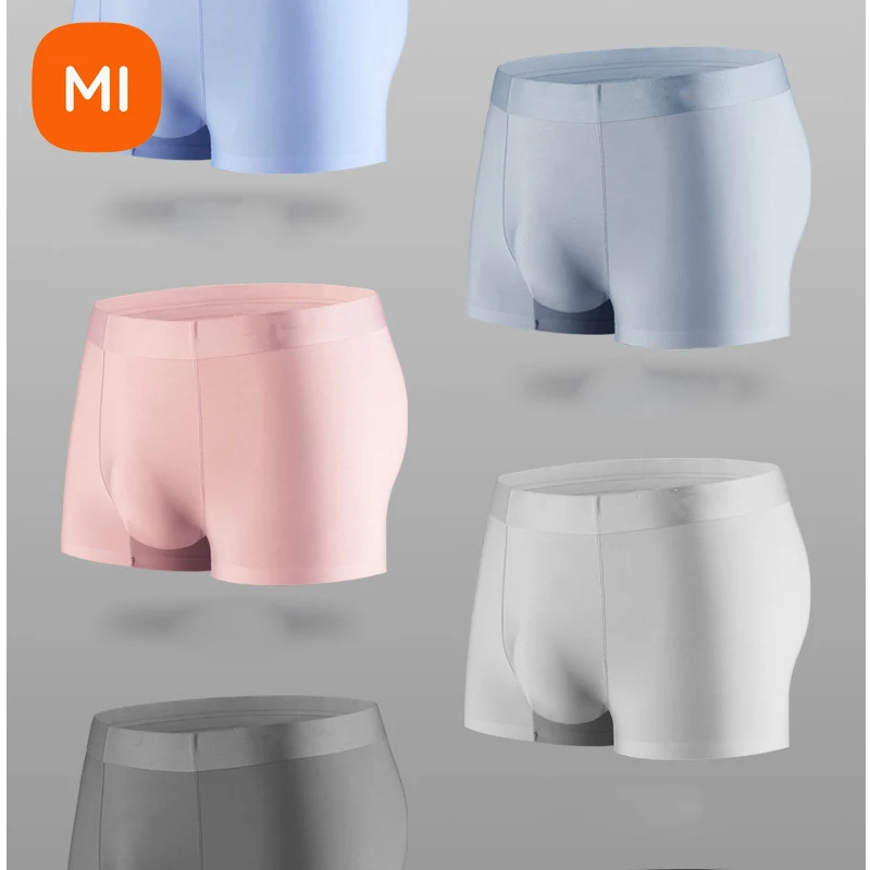 Xiaomi Mijia-ropa interior de grafeno 3A para hombre, calzoncillos antibacterianos, Bóxer absorbente de humedad, 6 colores, novedad