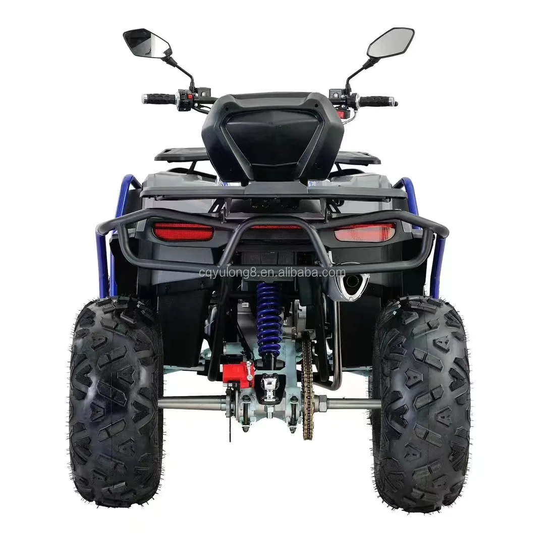 Hot Popular 110cc 125cc 4x4 off road atv farm motor 4 wheeler quad moto bike four-wheel off-road motorcycle ATV UTV for adults