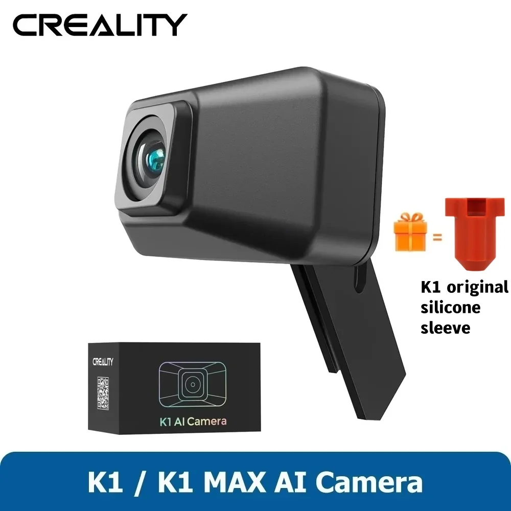 CREALITY Official K1 AI Camera for K1/K1 Max 3D Printer, Clear Image Quality, AI Detection, 3D Printer Accessory For K1 Upgrades