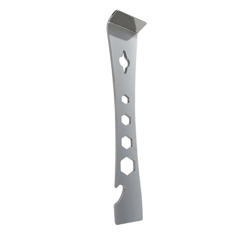 Set leve in acciaio inossidabile da 7 pollici, estrattori per unghie piegate, scalpelli raschietti piatti, utensili manuali