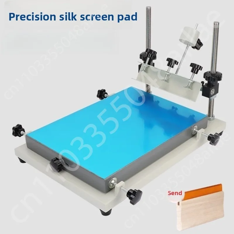 Manual stamping station solder paste screen printing machine manual small screen printing machine