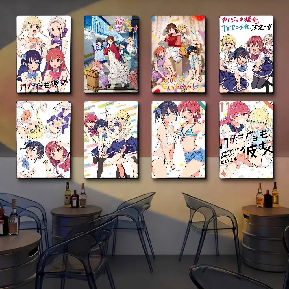 K-Kanojo Mo K-kanojo Anime Gute Qualität Drucke Und Poster Vintage Zimmer Home Bar Cafe Dekor Ästhetische Kunst Wandmalerei
