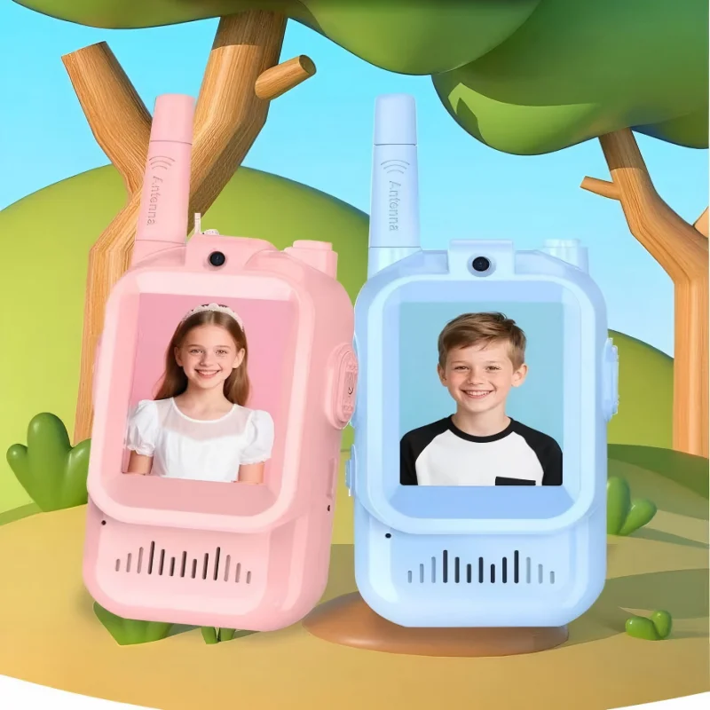 Walkie-talkie video per bambini, simpatico gioco interattivo per bambini giocattolo da esterno