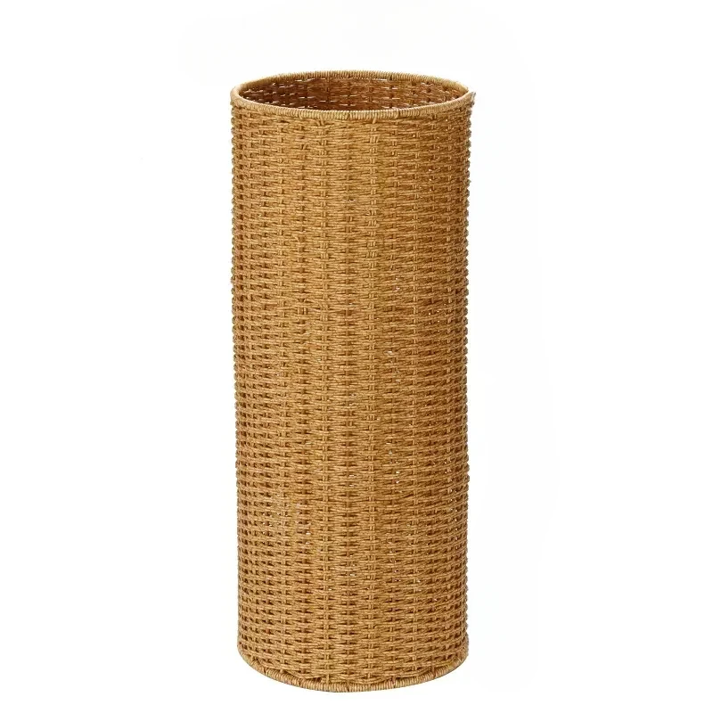 

Plastic Rattan Weaving Umbrella Stand CreativeUmbrella Storage Bucket Living Room Home Umbrella Holder Storage Organization Rack