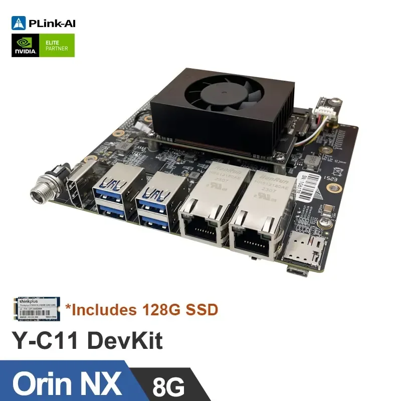 for Jetson Orin NX 8G Embedded System AI Industrial Developer Kit Y-C11-DEV-ONX8G-128G