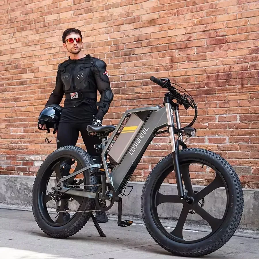 New Electric Bicycle COSWHEEL 1500w Motor 48V20Ah Removable Lithium battery adult Electric Bike Mountain Off-Road E-Bicycle image 4