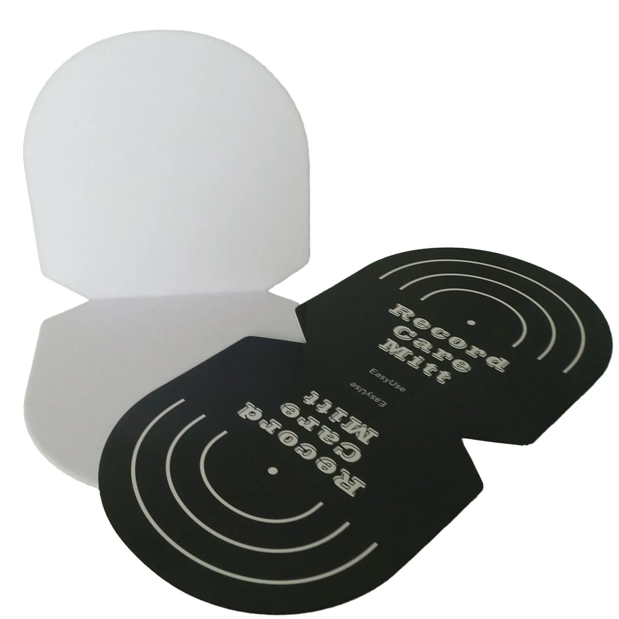 Vinyl Record LP Disc Extractor Record Cleaning and Protection Pad 2-Pack Fingerprint-Free