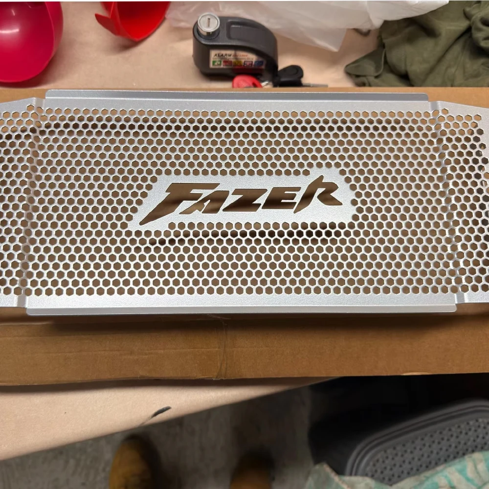 For YAMAHA FZS600 FAZER S 1998 1999 2000 2001 2002 2003 FZS 600 FAZER Motorcycle Parts CNC Radiator Guard Grille Cover Protector