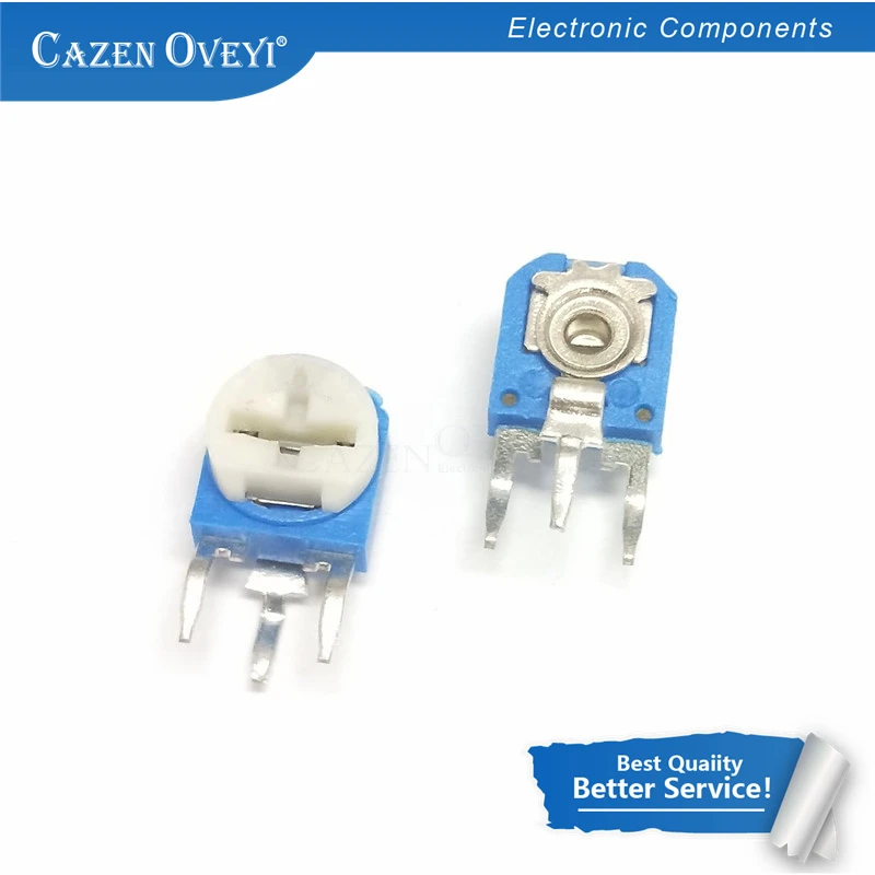 5szt/lot RM063 RM-063 100 200 500 1K 2K 5K 10K 20K 50K 100K 200K 500K 1M ohm Trimpot Trimmer Potencjometr rezystor zmienny