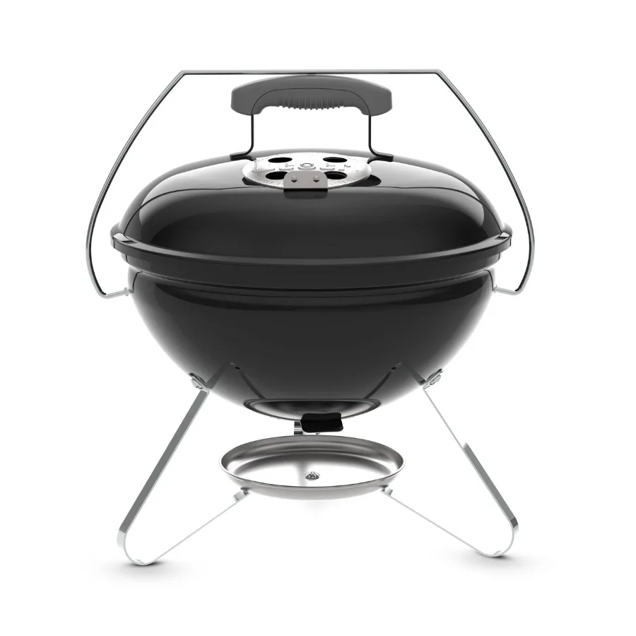 

Portable 14-Inch Smokey Joe Charcoal Grill with Handle - Ideal for Camping Tailgating and Picnics Perfect for Grilling Charcoal