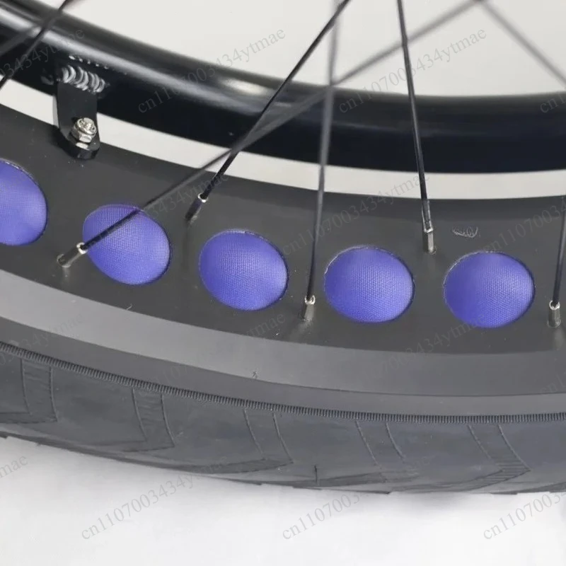 Fat Tire Wheelchair Wheel 24 Inch x4.0, Wide Beach‑Snow Tyre Replacement Accessories For Outdoor Mobility
