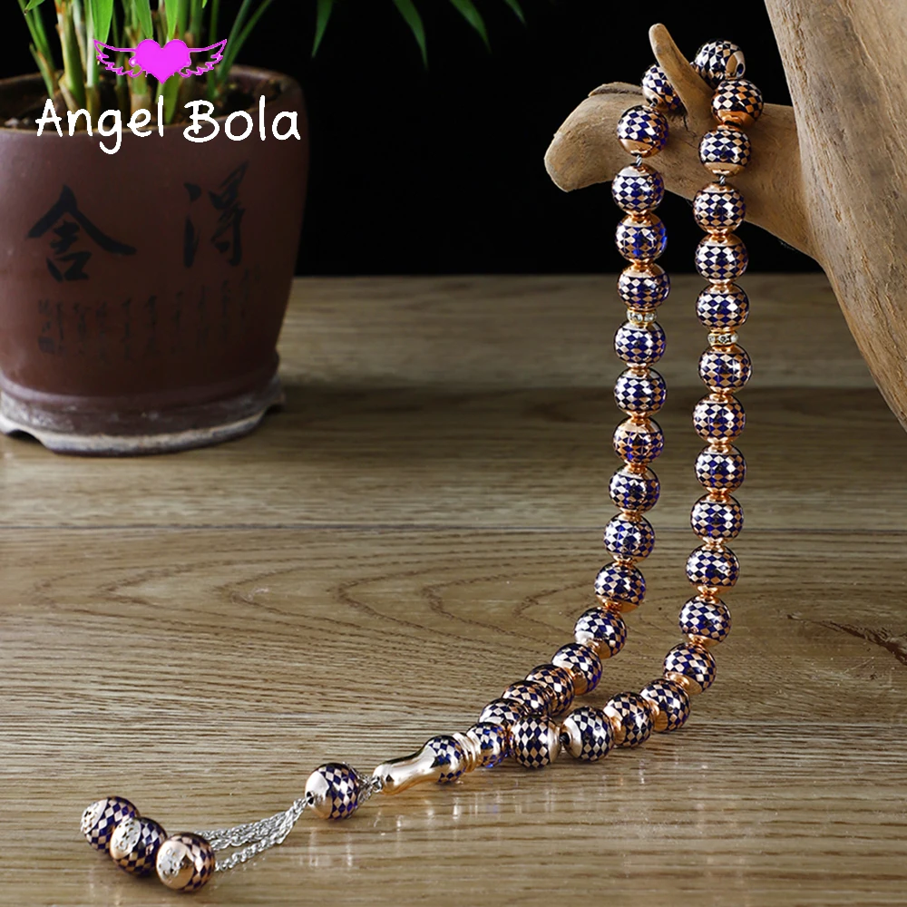 The Popular 12mm Nostalgic Rosary Bracelet Is Available In A Variety of Colors, Suitable for Islamic Muslim Worship Occasions