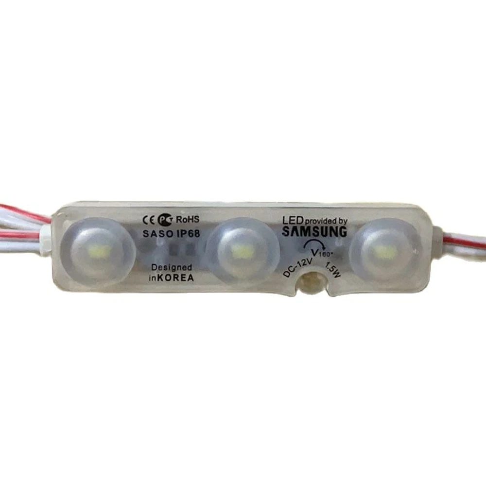 Oświetlenie modułu LED 12V IP68 wodoodporne białe ciepłe białe podświetlenie paska Ultra jasny z modułu Led