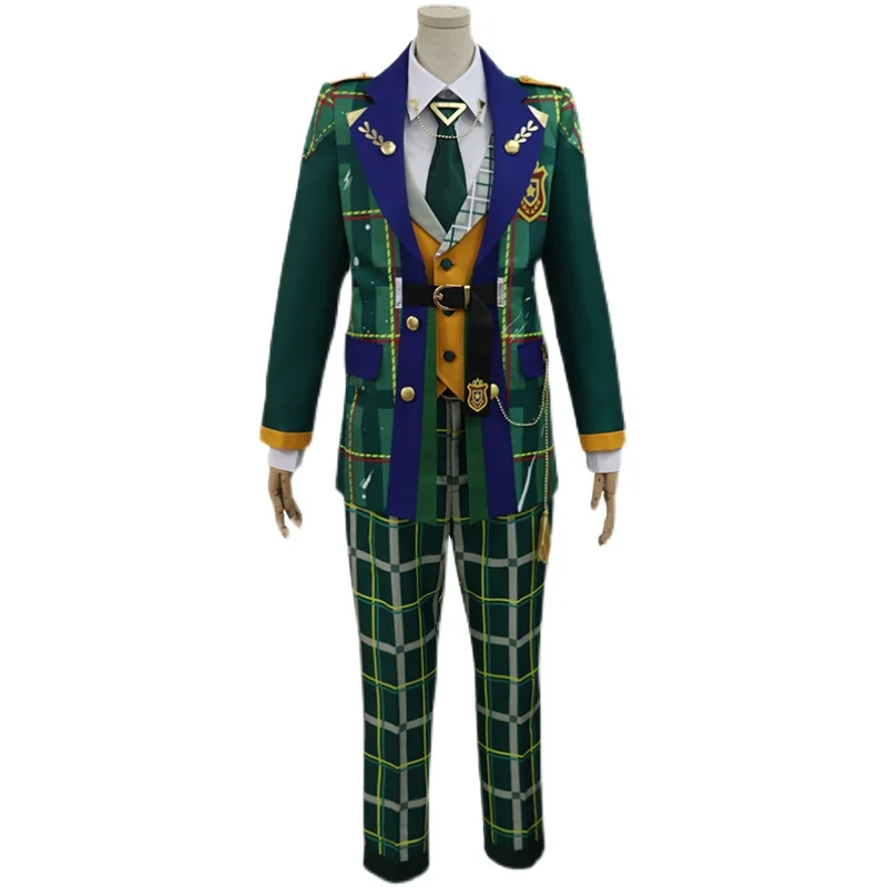 Cos-hoho anime conjunto estrelas 2 yuuki makoto jogo terno bonito lindo uniforme cosplay traje festa de halloween outfit