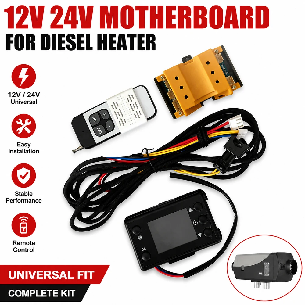 Parking Heater Remote Control Kit - 12V 24V 디젤 주차 히터 컨트롤