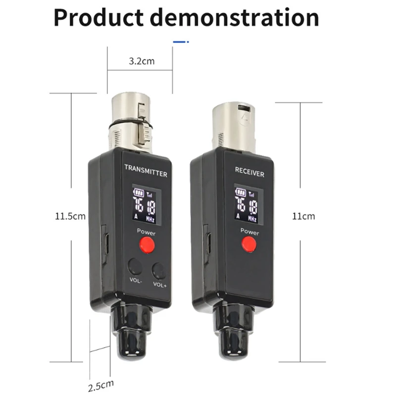 Microphone Wireless System Moving Coil Capacitor Microphone Wired To Wireless System