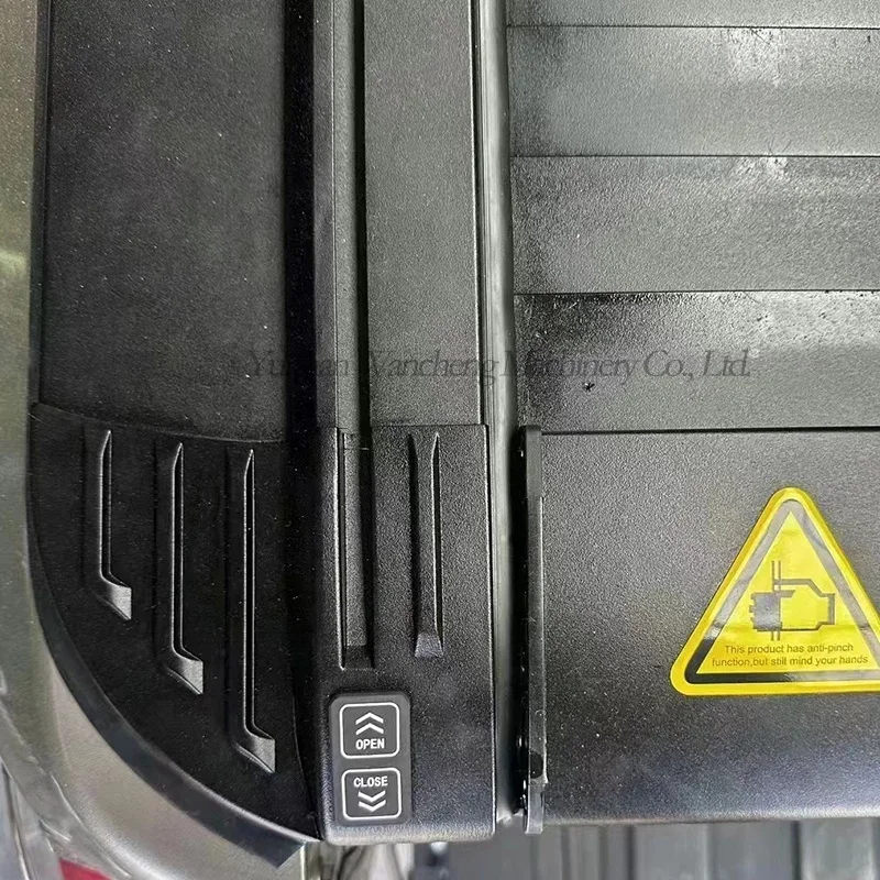 Pickup Truck Single Cap Aluminum Electric Tonneau Cover Tonneau Cover Bed Retractable Roller Lid For Great Wall Poer 2016 - Image 3