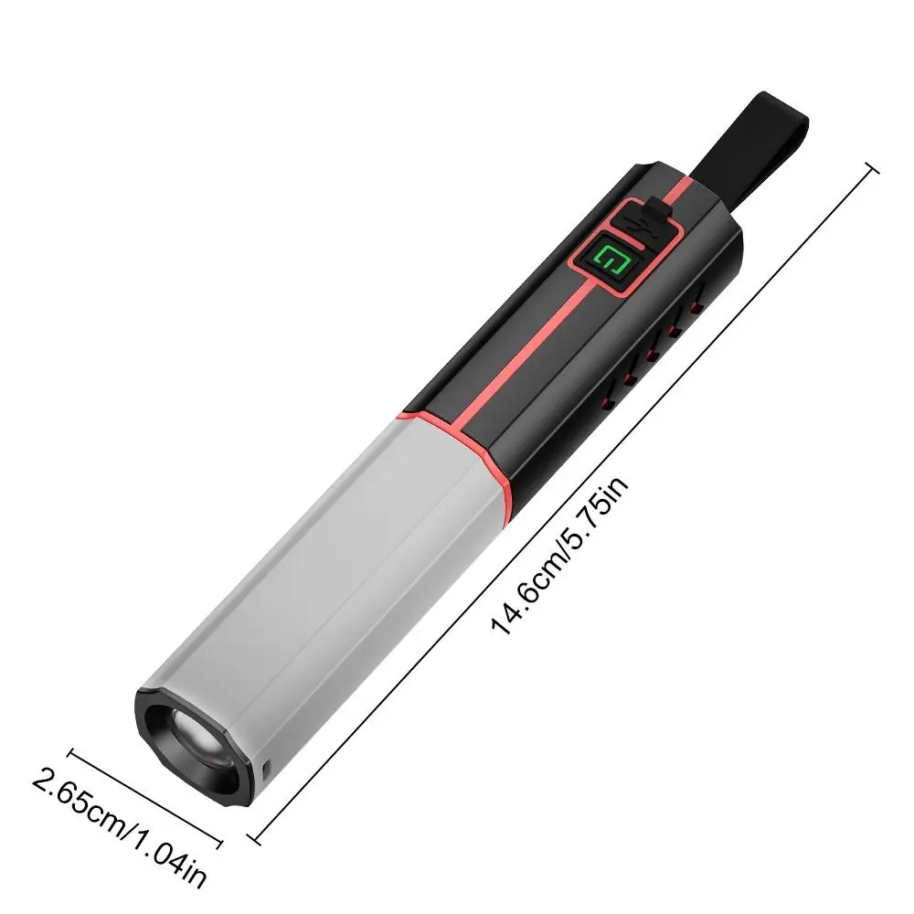 Linterna pequeña superbrillante para exteriores, linternas LED impermeables de largo alcance, lámpara colgante portátil multifuncional para tienda