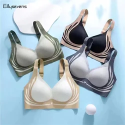 Lifting Anti-sagging Wireless Push-up Bra Women's Widened Back Smoothing Bras Adjustable Summer Thin Brassiere Underwear