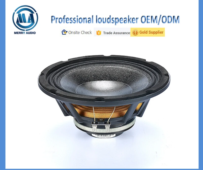 Professional 8 inch portable mid range long throw real sound sub woofer for line array and empty speaker