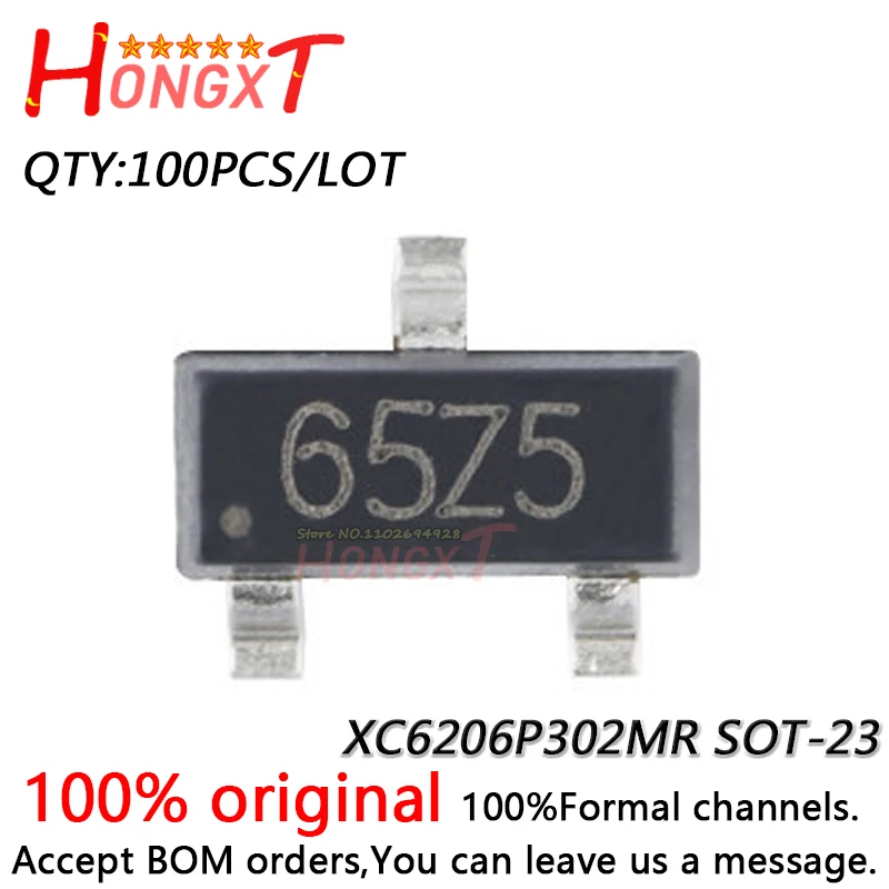 100 buah 100% SOT-23.Chipset baru