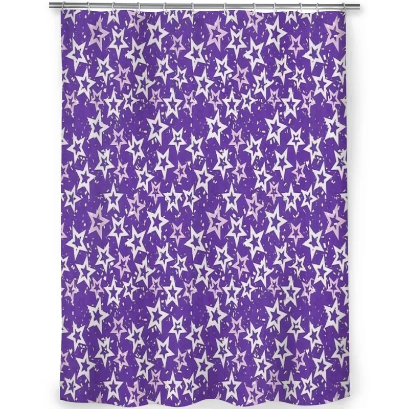 PO01 FNaF 1 Foxy Pirates Cove مستوحاة من Texture_PPNERK ستارة دش لتزيين الحمام ستارة دش هدية عيد ميلاد...7&u #