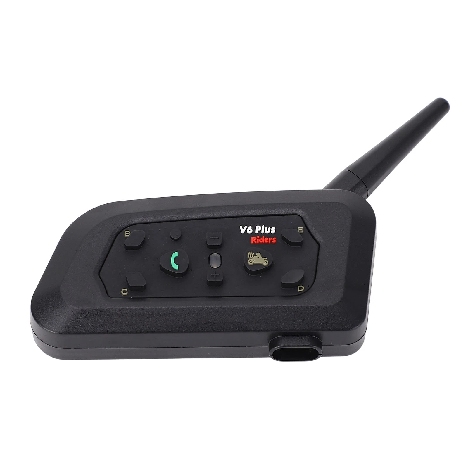 

Helmet Intercom Headset Lightweight Compact Bluetooth Motorcycle Headset CVC Noise Reduction Long Intercom Distance for Travel