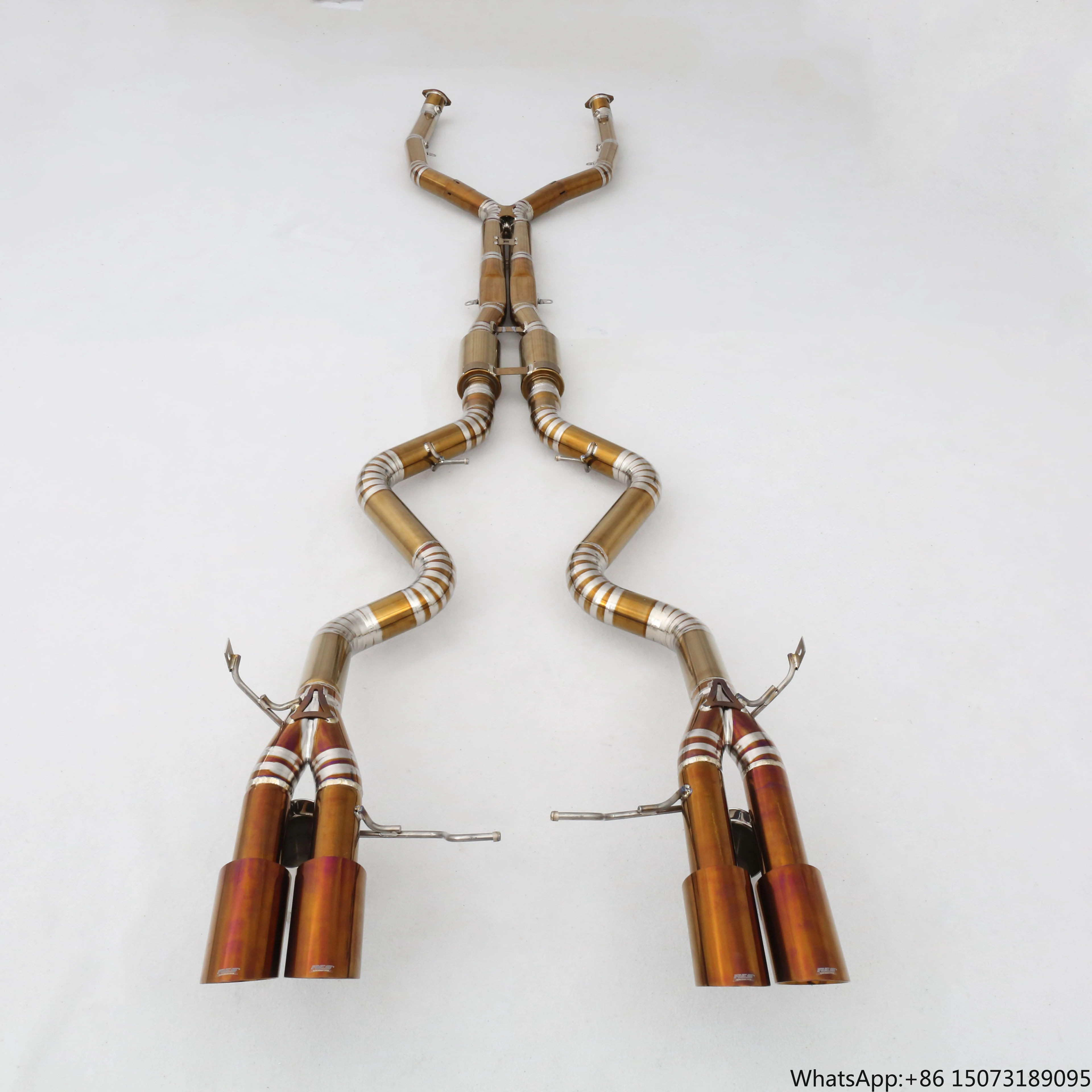 

Factory Customization For M3 E90/E92/E93 4.0 S65 Titanium/304 Stainless Steel Valved Exhaust System