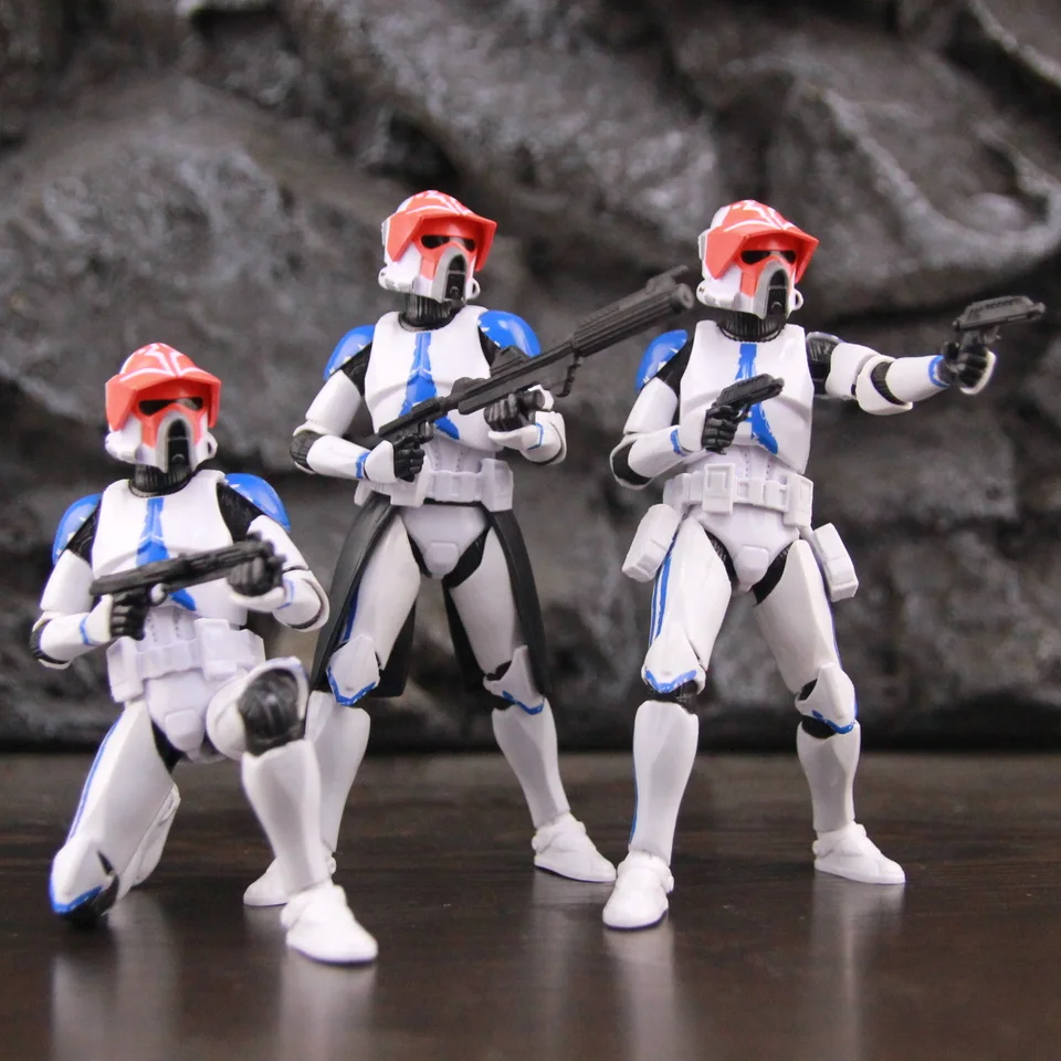 フィギュアキャラクタートルーパー,スターウォーズ332nd,ミニチュア