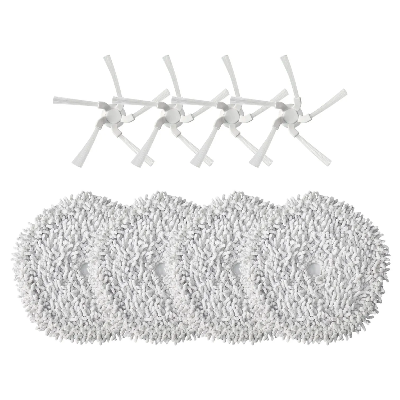 Acessório Kit para Xiaomi Dreame Bot, Aspirador Robô, Escova Lateral, Mop Pano, Peças de Reposição, W10, W10 Pro
