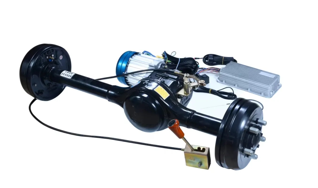 60V 3000w 2 ton tricycle double speed rear alxe controller dc brushless motor