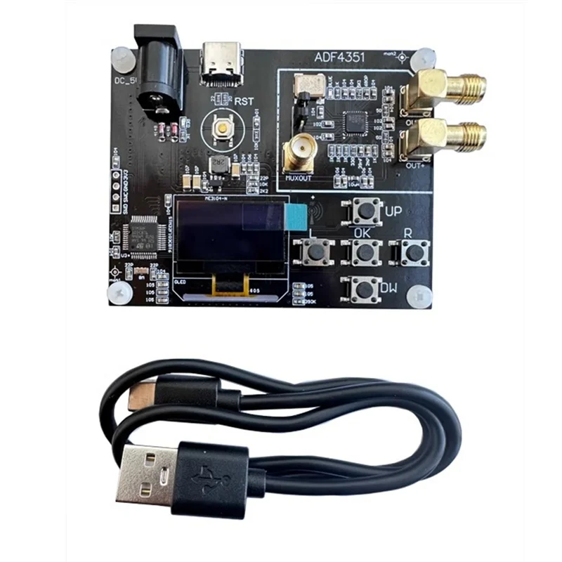 ABJF-однокристальный микрокомпьютер, модуль с фазовой блокировкой ADF4351, генератор радиочастотных сигналов ADF4351, встроенный модуль