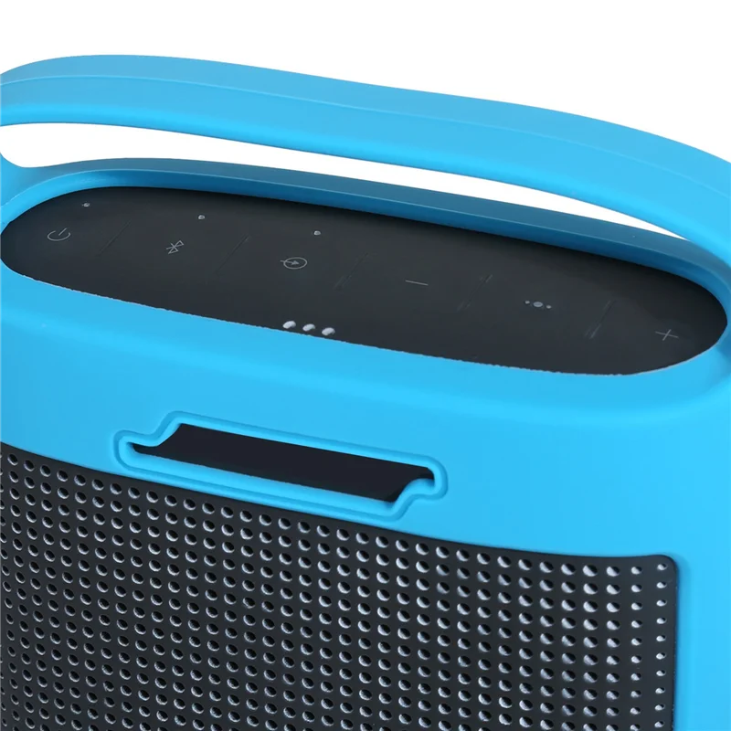 ABJG-funda de altavoz de silicona para SoundLink Color II, fundas protectoras, mosquetón, cubierta suave a prueba de golpes