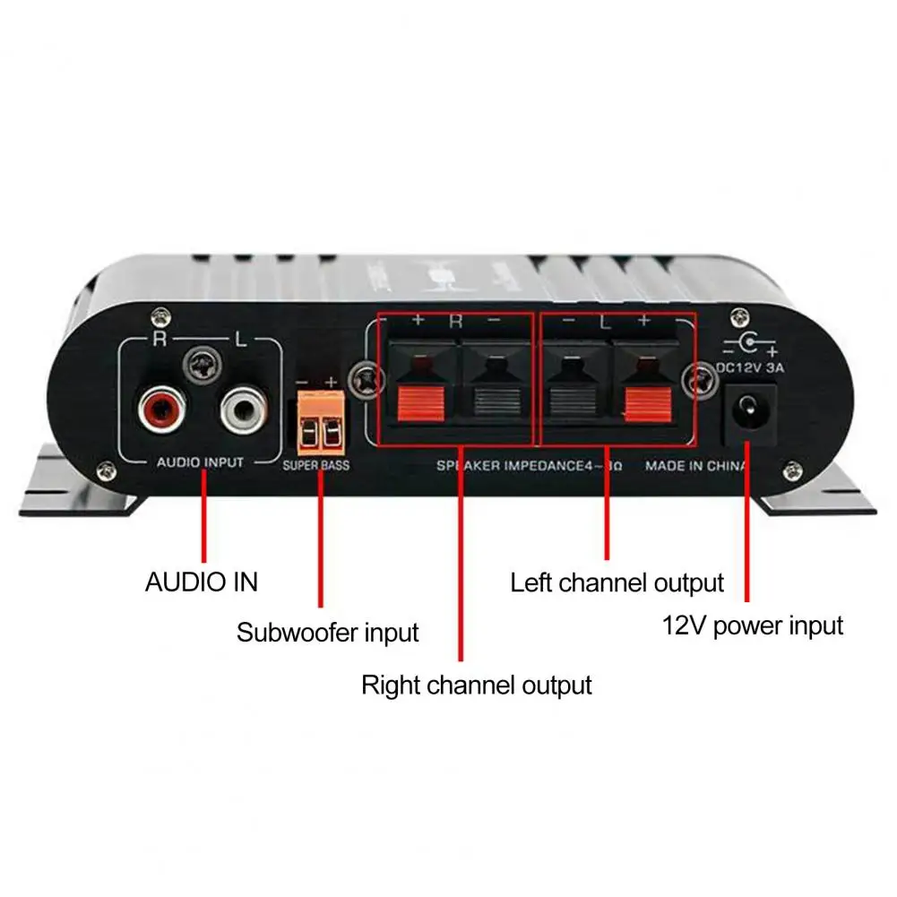 Плата усилителя звука, усилитель динамика, универсальный автомобильный фотомодуль с регулируемым звуком для высоких частот
