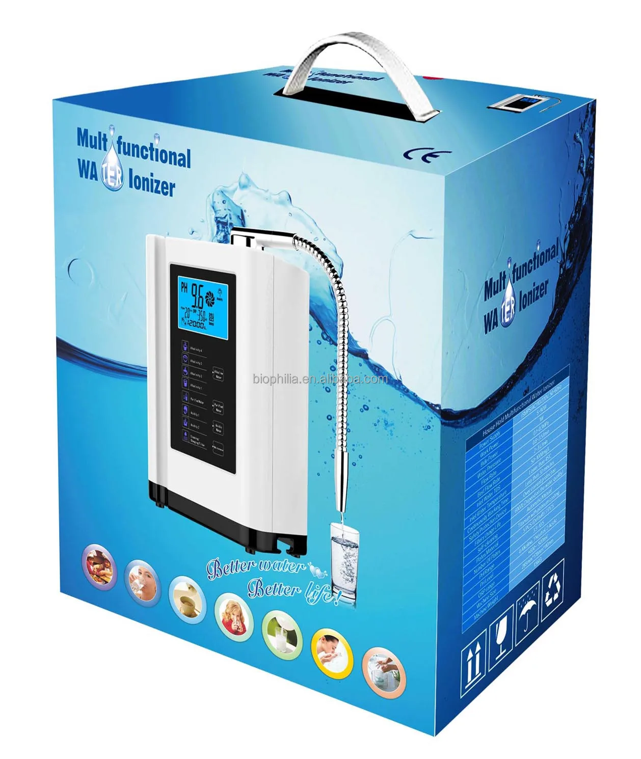 

2026 Alkaline Ionized Water Purifier System Machine Top Selling Products