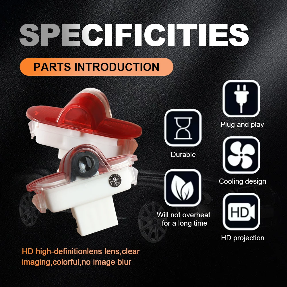 2PCS Led Emblem Car…