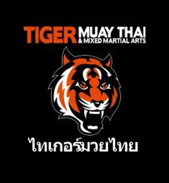

Tiger Muay Thai MMA Logo Kick Boxing T-Shirt 100% Cotton O-Neck Short Sleeve Summer Casual Mens T-shirt Streetwear