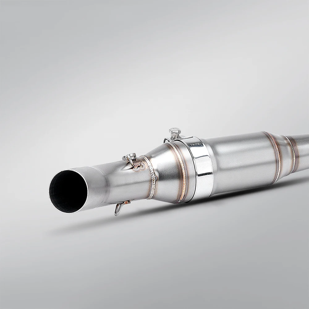 أنبوب توصيل أمامي لمستشعر كاتم صوت العادم سهل الارتداء لـ ER6N Versys 650 Z650 Ninja 650 2023 إلى 2025 سنة #4