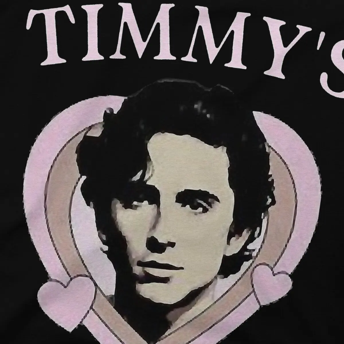 Timmys girl T-Shirts Men American actor Timotee Chalamet Funny Pure Cotton Tees Round Collar Short Sleeve T Shirts Party Clothes