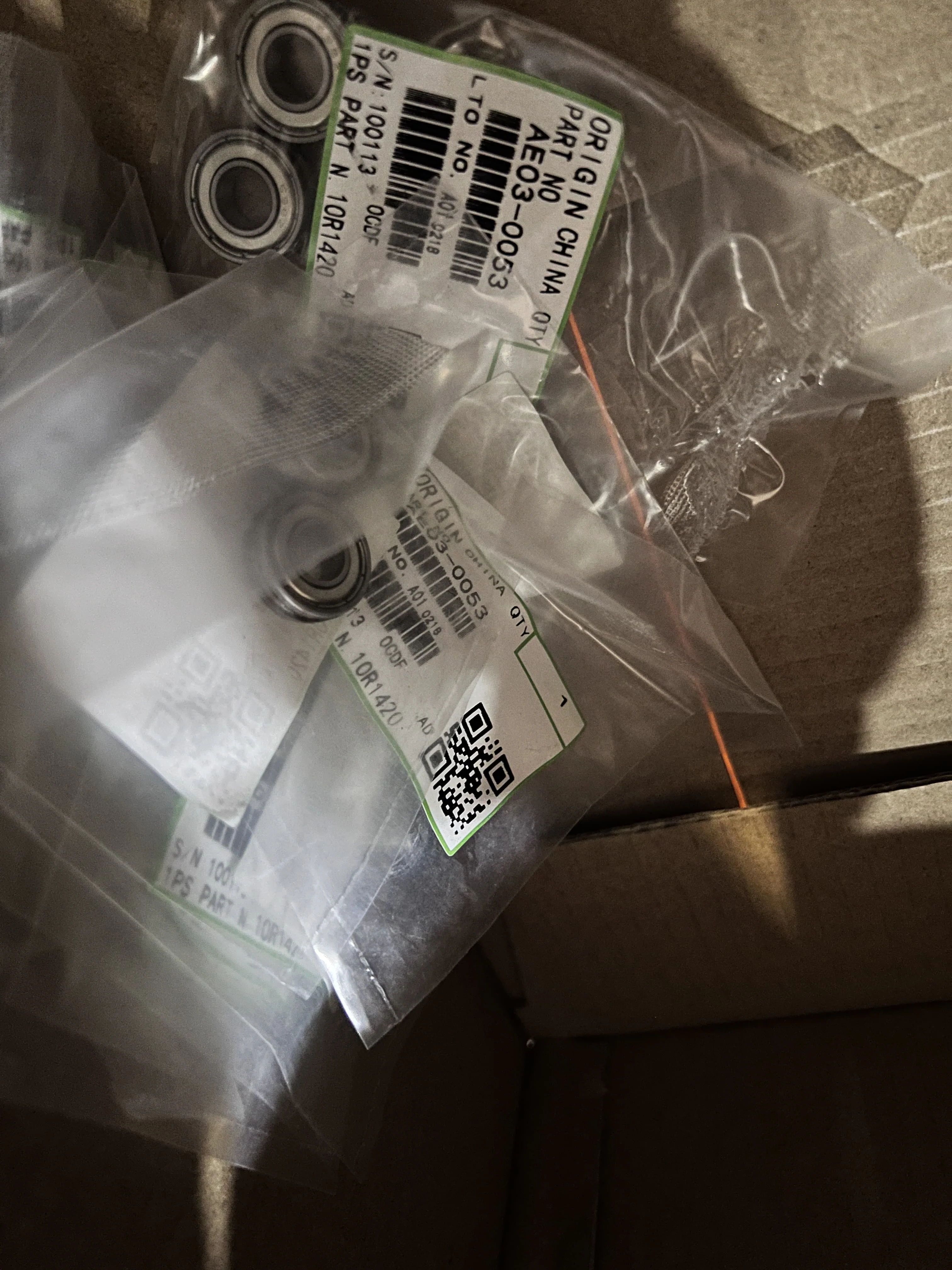 

10X AE03-0053 AE030053 Fuser Pressure Roller Bearing for Ricoh Aficio 2051 2060 2075 MP 6000 6001 6002 7000 7001 7502 8000 8001