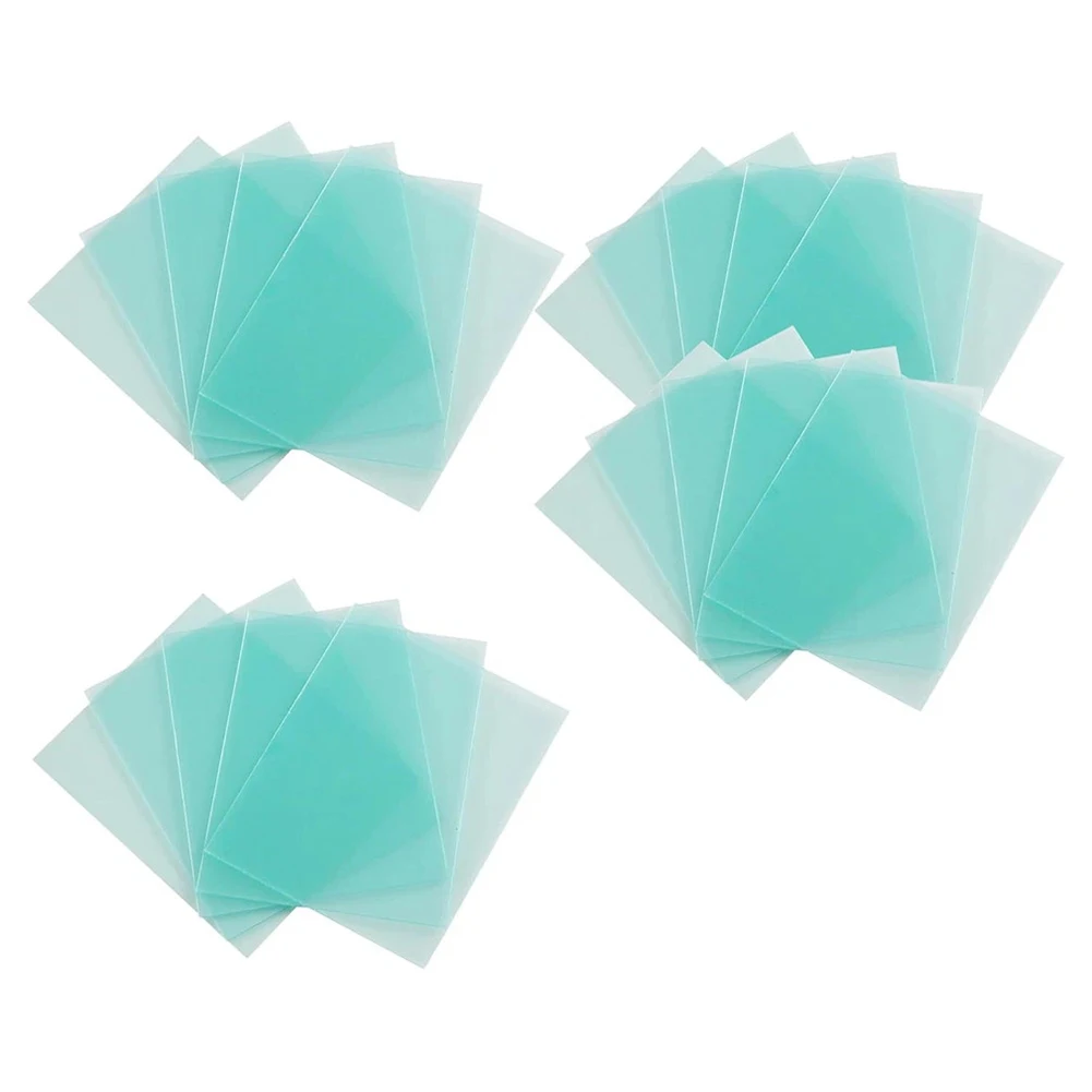 20 Pcs Welding Lens Replacement Lens Cover Transparent Lens Set Replacement Clear Lens Easy To Install Lightweight Design