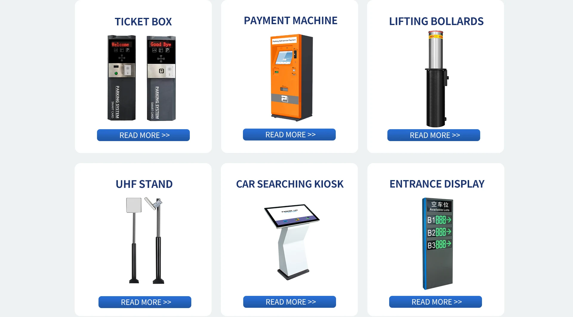 치공 유압식 자동 차단기 시스템 RFID 출입 통제 주차장 (야외용)