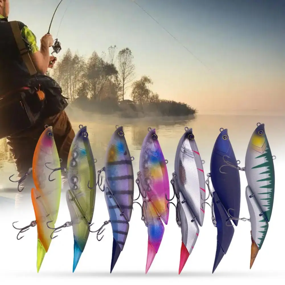 Useful Artificial Lure Simulation design Fine Workmanship Artificial Bait Multi-section Minnow Topwater Tail Swimbait