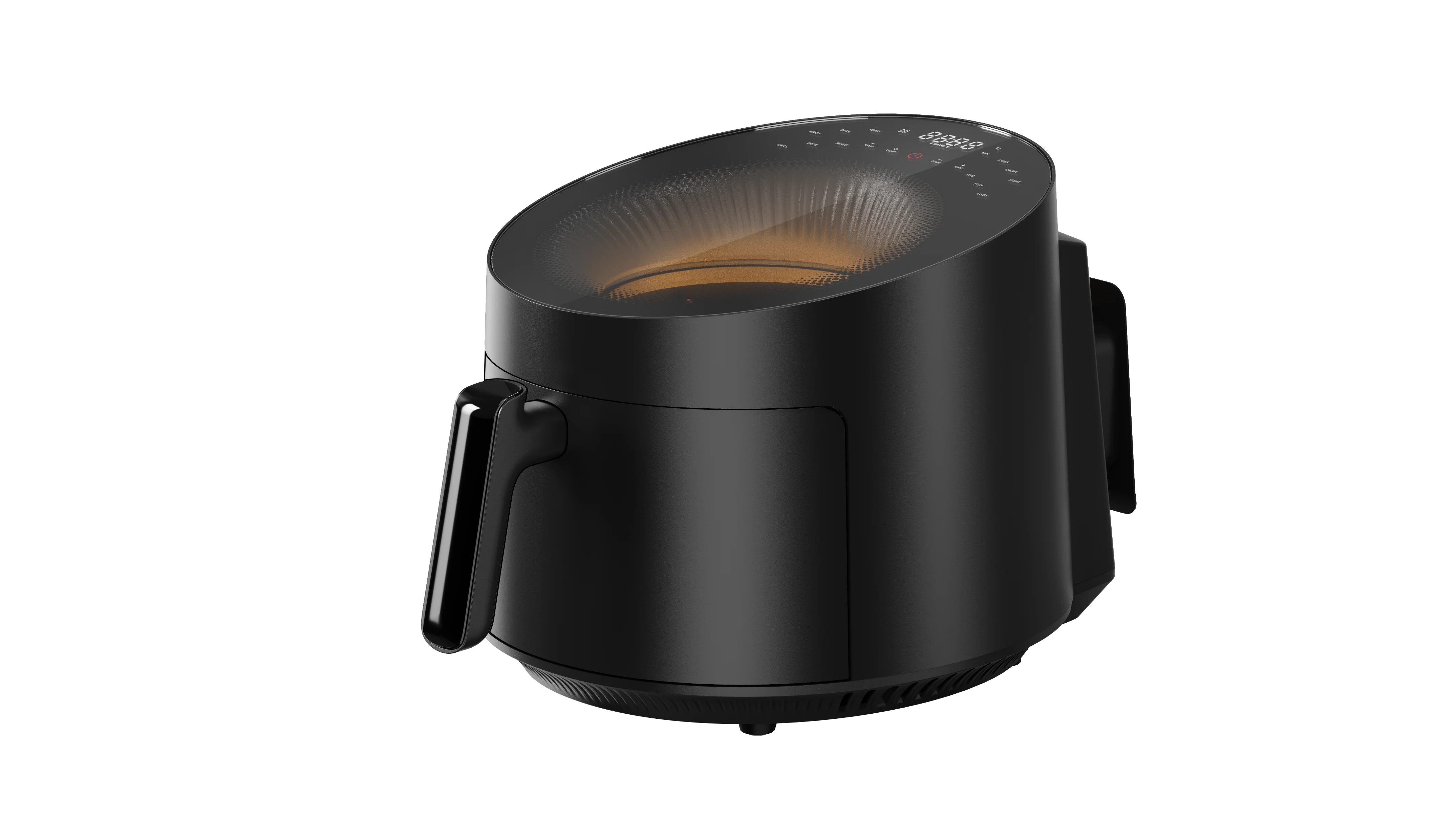 5L Digital Multi-Function Oil-free Air Fryer-Healthy Cooking for Households  Lightwave Tube Heating  Top Visibility Window